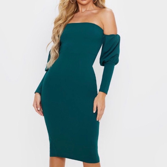 EMERALD DRESS - Picture 2 of 2